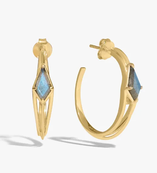 Prism Oval Hoops